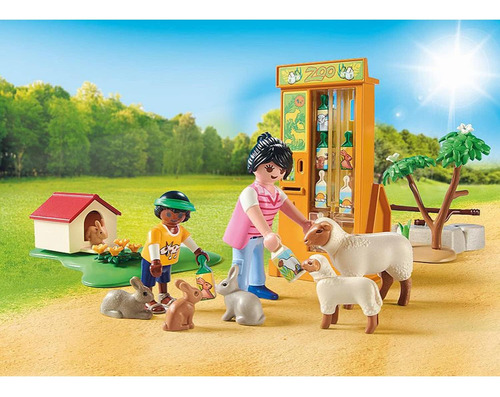 Zoo De Mascotas Playmobil 71191 Con Animales Y Accesorios