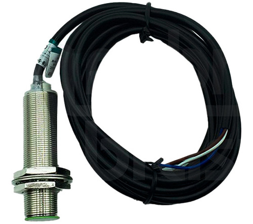 Sensor Indutivo Pnp 18mm 12/24vcc 4 Fios Na Nf Faceado