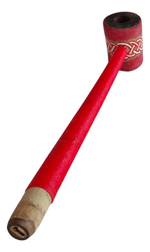 Cachimbo Xamânico Labirinto De Chartres, Rosa Sagrada Vermelho