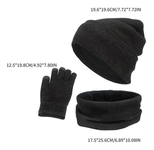 Gorro De Invierno, Bufanda Para Calentar El Cuello, Guantes