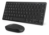 Comprar Mouse Y Teclado Inalambrico De Pc Universal | Negro