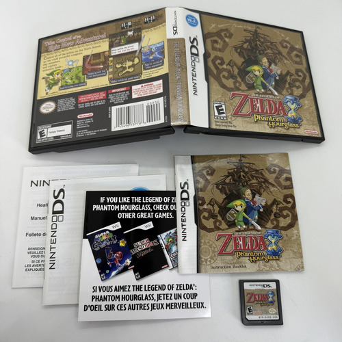 Zelda Phantom Hourglass Ds Completo En Caja Nintendo Ds (Usado)