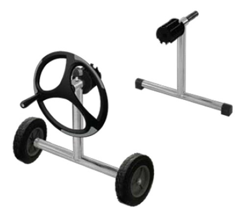 Enrolador Para Capa Térmica 5,50x20 Aço Inox Sodramar