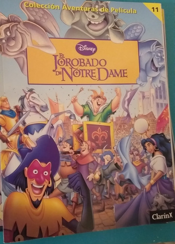 El Jorobado De Notre Dame Libro Disney Colección Clarin N11