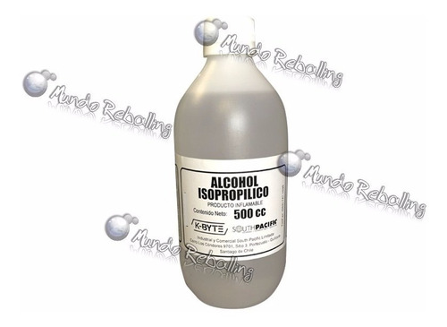 Alcohol Alta Pureza 99,9% Alcohol Isopropílico 500ml 