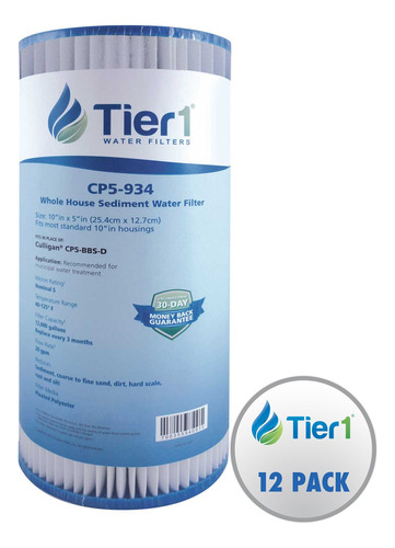 Filtro De Agua Para Culligan Cp5-bbs-d 12 Cartuchos Hogar