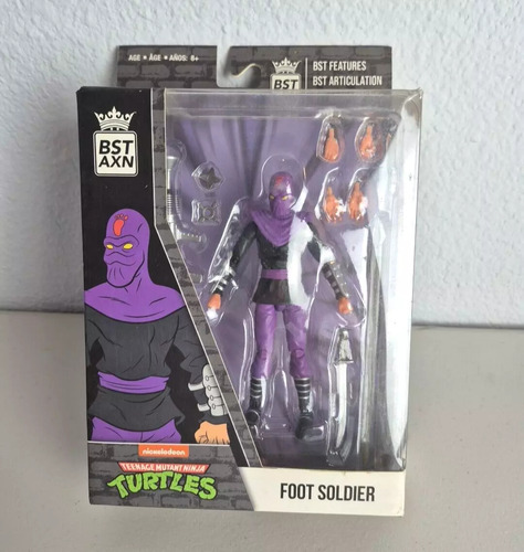 Foot Soldier Bst Axn Teenage Mutant Ninja Turtles Tmnt (Usado)