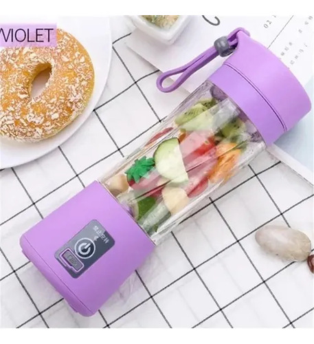 Batidora Portatil Verde Licuadora Portatil Usb Violeta