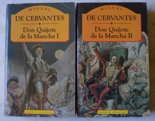 Livro Don Quijote De La Mancha I E Ii