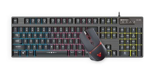 Combo De Teclado Y Mouse Fantech Kx-302s