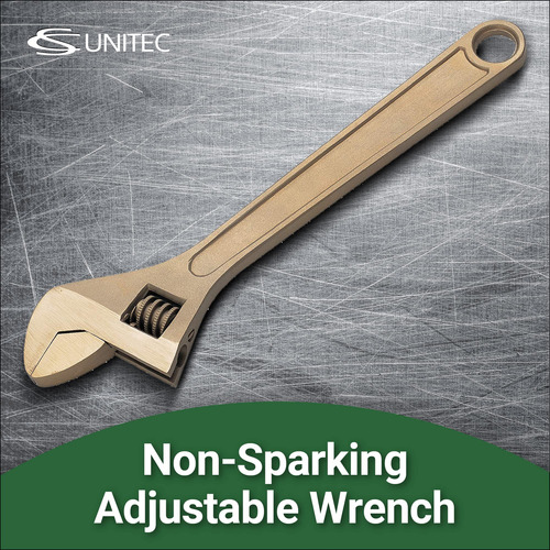 Llave Francesa Antichispa Cs Unitec Cobre Berilio 30cm