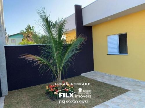 Imagem 4 de 14 de Linda Casa Para Financiamento No Umuarama Em Itanhaém Sp