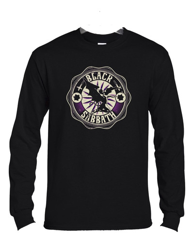 Polera Ml Black Sabbath Angel En Tapa Metal Abominatron