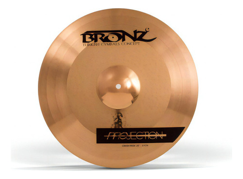 Prato Bronz - Projection Series (b10) Ride20 Polegadas Cor Bronze