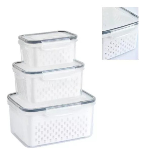 Caja De Almacenamiento Para Refrigeradores, Desagües De Verd