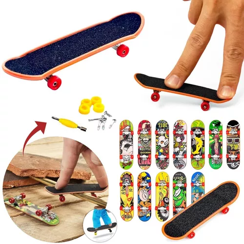 Skate De Dedo C/ Rampa Brinquedo Infantil Divertido Original