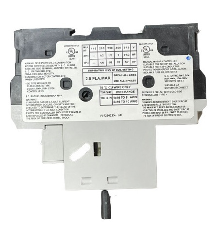 Gps1bhaj Guardamotor 4.5-6.3amp Rotativo Ge