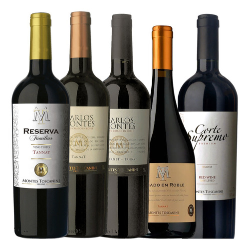 Vino Uruguayo Montes Toscanini - Paquete Uruguay Premium
