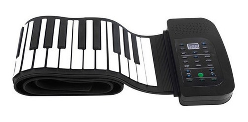 Imagen 2 de 7 de Piano Recargable De Silicona De 88 Teclas Con Pedal Plegable