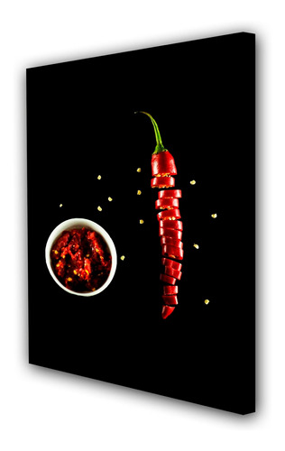 Cuadro 50x75cm Pimiento Pimenton Chile M1