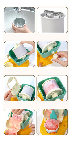 Máquina De Sorvete Para Crianças Kits De Sorvete Para