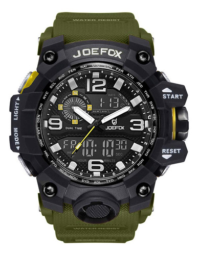 Joefox Reloj Digital De Pulsera Para Hombre, Tactico Militar