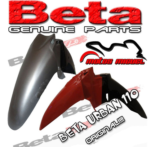 Guardabarro Delantero Beta Urba Original Motos Miguel