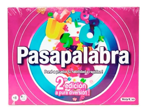 Pasapalabras Toyco  Segunda Edición Juego  Mesa Envio Gratis