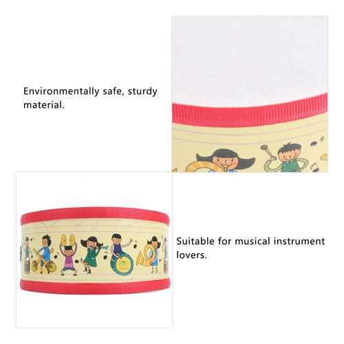 Juego De Tambores De Mano Para Niños, Instrumento Musical De