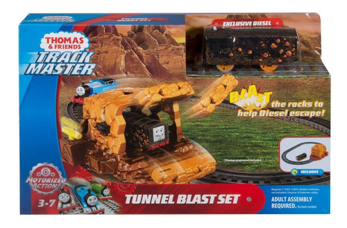 Thomas & Friends Tunnel Blast Set Circuito Explosión Mina