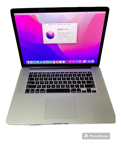 Apple Macbook Pro 2015 15  Intel Core I7 16gb Ram 256gb Ssd