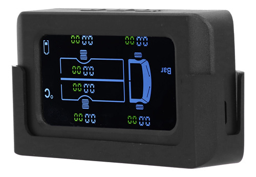Monitor De Presión De Neumáticos Universal Solar Tpms Con Ca