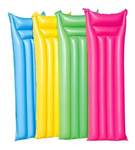 Colchoneta Inflable Bestway 183x69cm Flotador Pileta Playa