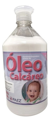 Oleo Calcareo Para Bebe Paez X 1 Litro - Hipoalergenico 