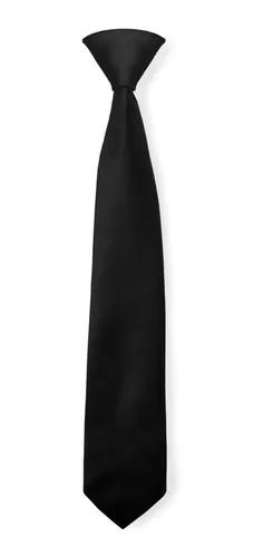 Corbata Negra Lisa