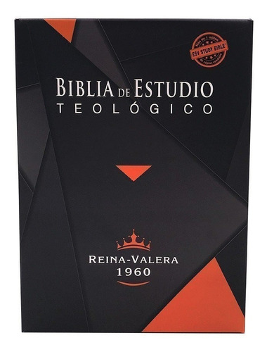 Biblia De Estudio Teológico Rv1960 Piel F. Negro Con Índice