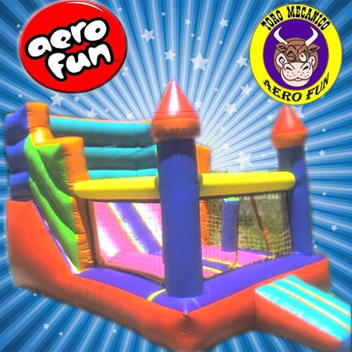 Imagen 3 de 5 de Alquiler Toro Mecánico,surf Mecánico,inflable,camas Elastica
