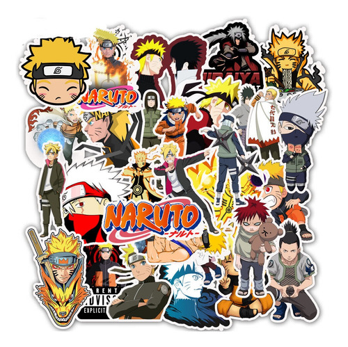 Naruto Sticker 20 Unidades