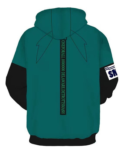 Sudadera Con Capucha My Hero Academia All Might Anime W