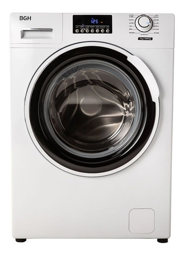 Lavarropas Bgh Bwfa07w21ar Blanco 7kg Frontal 1000rpm