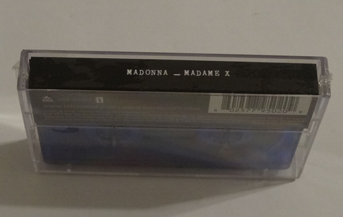 Madonna Madame X Cassette Azul Sellado Nuevo - Envió Gratis!