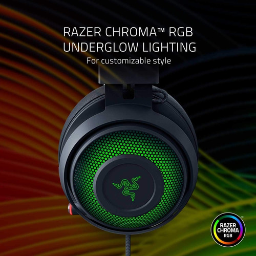 Imagen 3 de 8 de Auriculares Gamer Razer Kraken Ultimate Usb 7.1 Chroma Rgb
