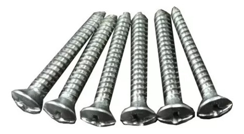 10 Tornillos Cubre Parante Central Ford Falcon 62/91 Acero