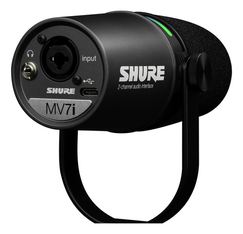 Micrófono E Interfaz Inteligente Shure Mv7i