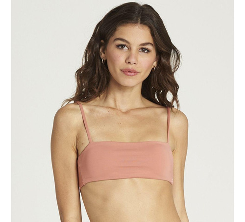 Bikini Sostén Sol Searcher Tank Rosa Billabong