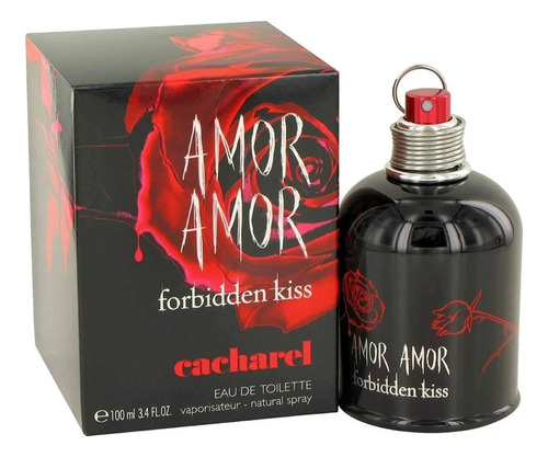 Perfume Amor Amor Forbidden Kiss De Cacharel 100ml Para Dama