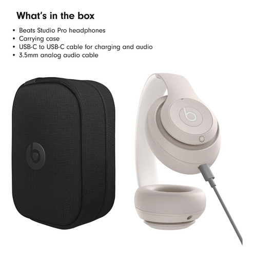 Auriculares Inalámbricos Bluetooth Beats Studio Pro Sandston