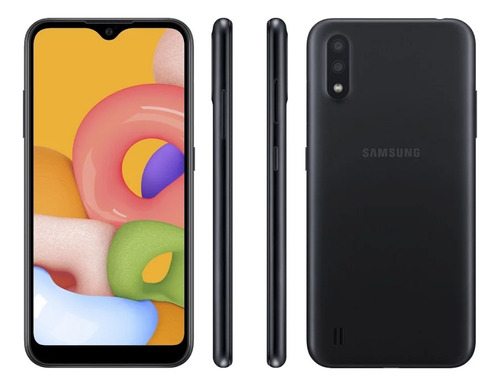 Samsung Galaxy A01 2gb/32gb Negro Reacondicionado (Reacondicionado)