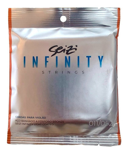 Cordas Para Violão Seizi Infinity Light Coated 011 (011.052)
