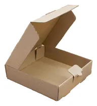 Comprar 50 Cajas De Cartón 4x13x13 Cm Para Envíos Corrugado Kraft